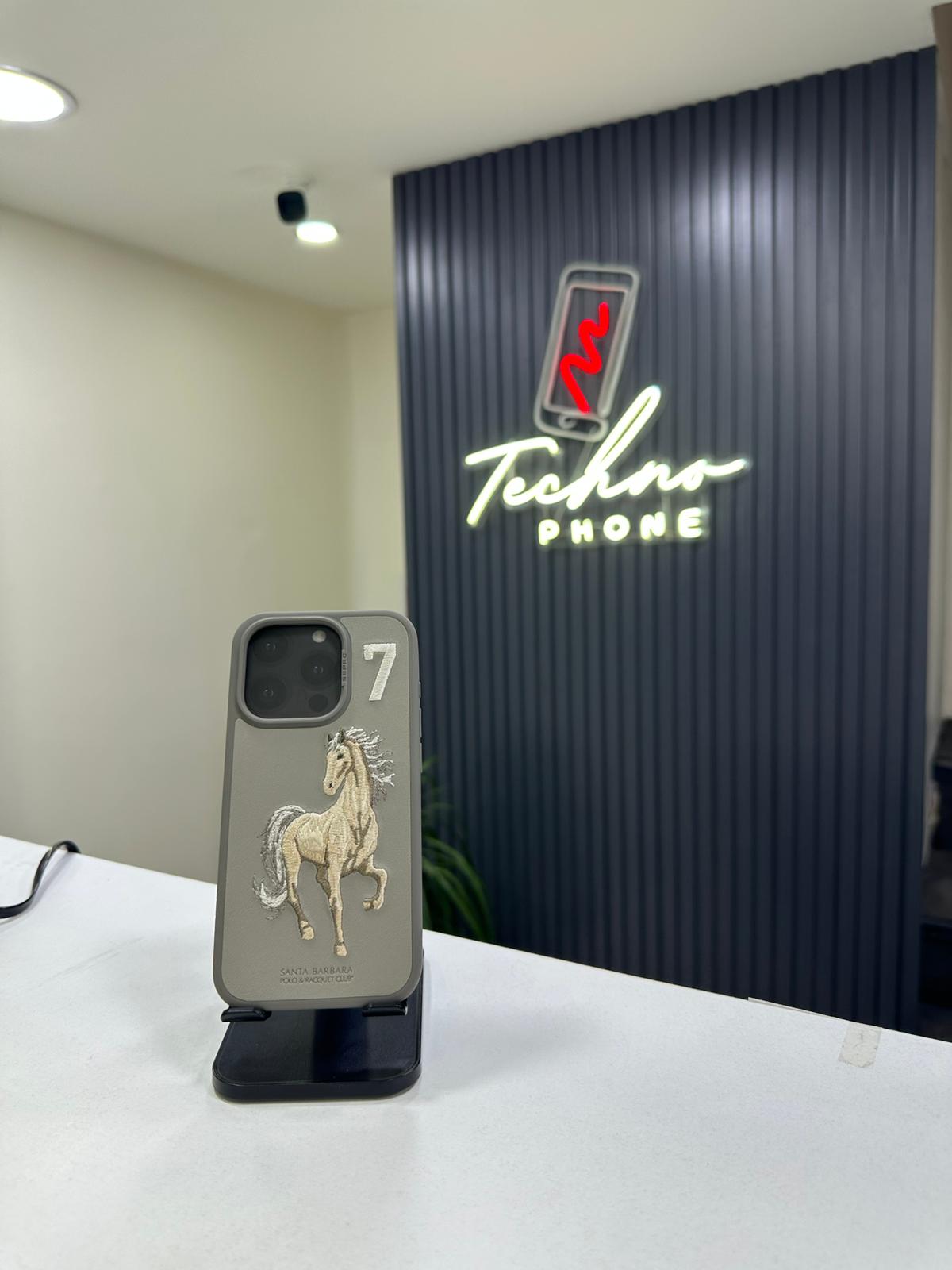 iphone 15 - pro -max  barbara kadife  desenli kılıf 
